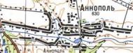Топографічна карта Ганнополя