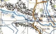 Топографічна карта Мізякового