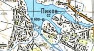 Topographic map of Pykiv