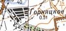 Топографічна карта Гірницького