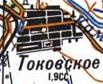 Topographic map of Tokivske