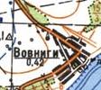 Topographic map of Vovnigy
