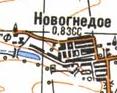 Topographic map of Novognide
