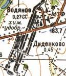 Топографічна карта Діденкового