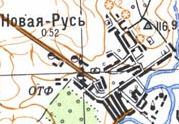 Topographic map of Nova Rus