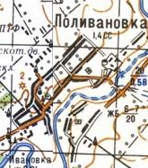 Topographic map of Polyvanivka