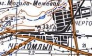 Топографическая карта Чертомлыка