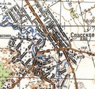 Topographic map of Spaske