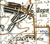 Topographic map of Zorya