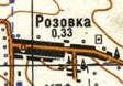 Topographic map of Rozivka