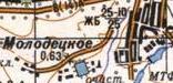 Topographic map of Molodetske