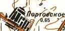 Topographic map of Portivske