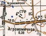 Topographic map of Agronomichne