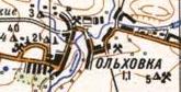 Topographic map of Vilkhivka