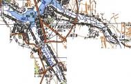 Топографічна карта Луганського