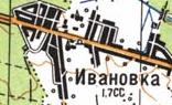Topographic map of Ivanivka