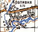 Topographic map of Kropyvnya