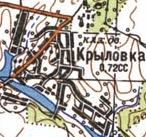 Topographic map of Krylivka