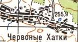 Topographic map of Chervoni Khatky