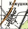 Топографічна карта Кожушок