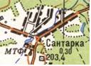 Топографічна карта Сантарки