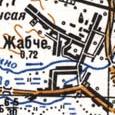 Topographic map of Zhabche