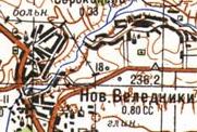 Topographic map of Novi Velidnyky