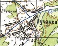 Topographic map of Luchanky
