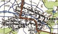 Топографічна карта Кишиного