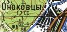 Topographic map of Onokivtsi