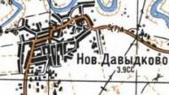 Topographic map of Nove Davydkovo