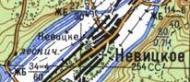 Topographic map of Nevytske