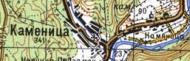 Топографічна карта Кам'яниці