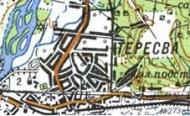 Топографічна карта Тересви