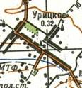 Топографічна карта Урицького