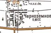Topographic map of Chornozemne