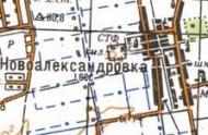 Topographic map of Novooleksandrivka