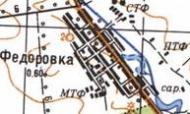 Topographic map of Fedorivka