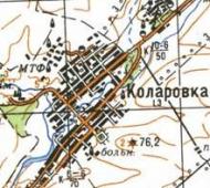 Topographic map of Kolarivka