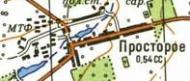 Topographic map of Prostore