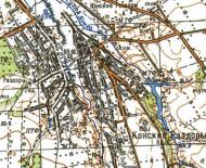 Topographic map of Kinski Rozdory