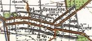 Topographic map of Orlyanske