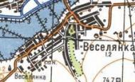 Topographic map of Veselyanka