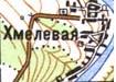 Топографическая карта Хмелевой