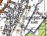 Topographic map of Pererisl