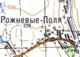 Topographic map of Rozhnevi Polya