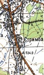 Topographic map of Strymba