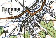 Topographic map of Parysche