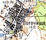 Topographic map of Potochysche