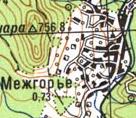 Topographic map of Mizhgirya